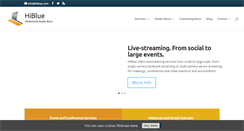 Desktop Screenshot of hiblue.com